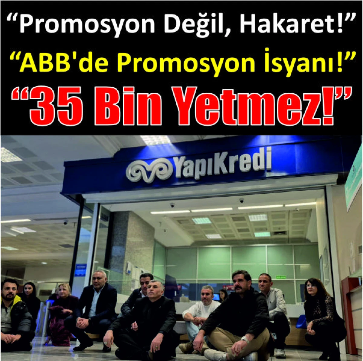 Promosyon değil, sadaka!”